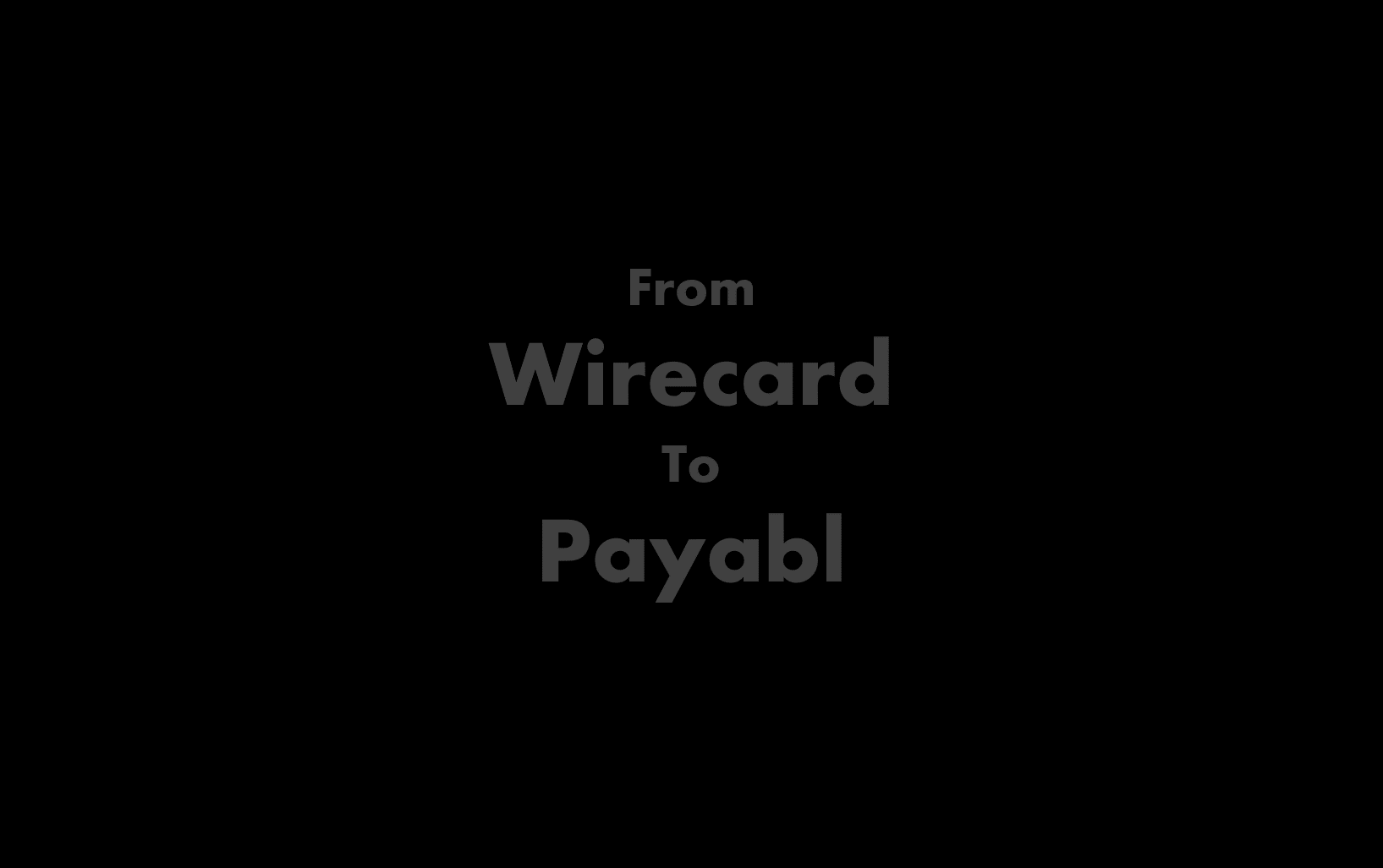 Request for Payabl