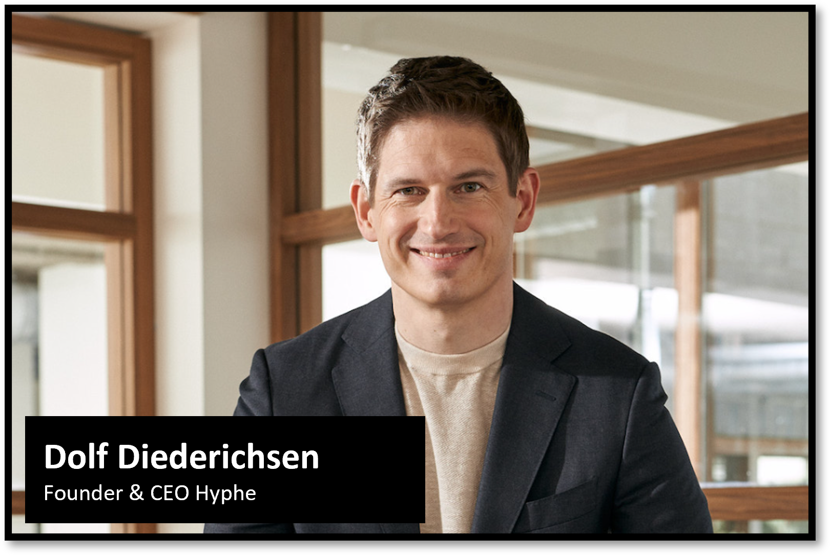 Hype founder Dolf Diederichsen